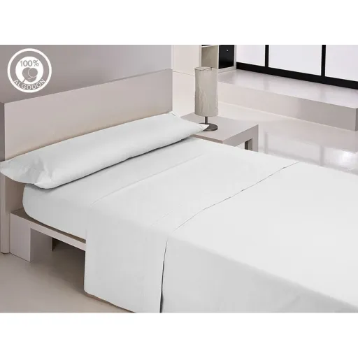 Conjunto de Lençóis Hosteline IRIS PREMIUM Branco King