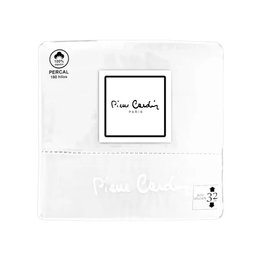 Conjunto de Lençóis Pierre Cardin ARCADIA Branco Casal