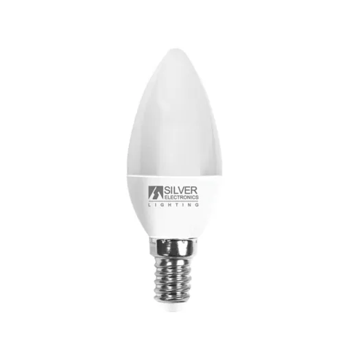 Lâmpada LED Vela Silver Electronics Luz Branca 6 W 5000 K