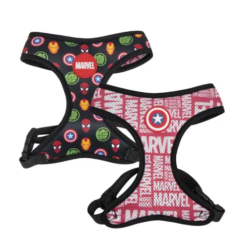 Arnês para Cães Marvel M/L Vermelho