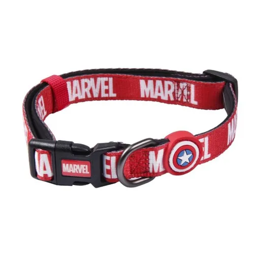 Coleira para Cães Marvel S/M Vermelho