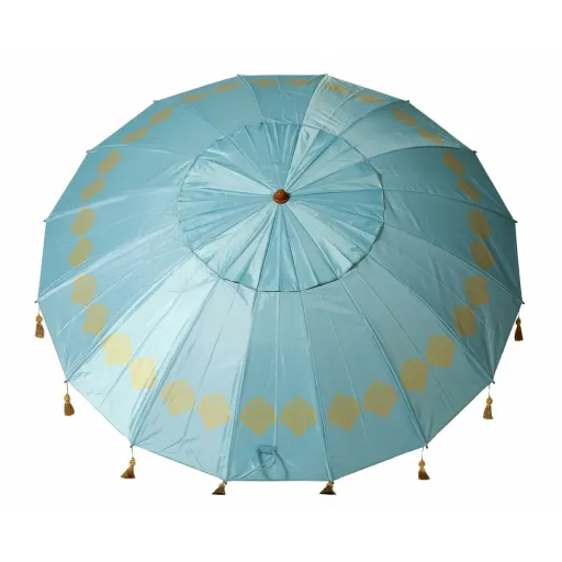 Parasol Azul 180 cm UPF 50+