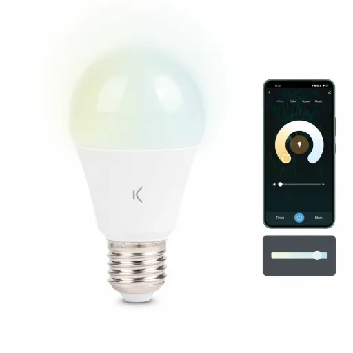 Lâmpada LED KSIX E27 9W F