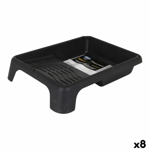 Tabuleiro para Tinta Dem Brico Preto 43 x 33 x 9 cm (8 Unidades)