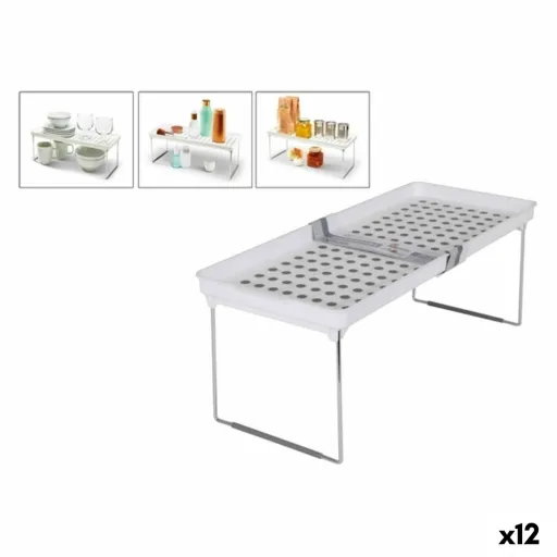 Estante Dobrável Confortime 47,5 x 19,1 x 17,5 cm (12 Unidades) (47,5 x 19 cm)