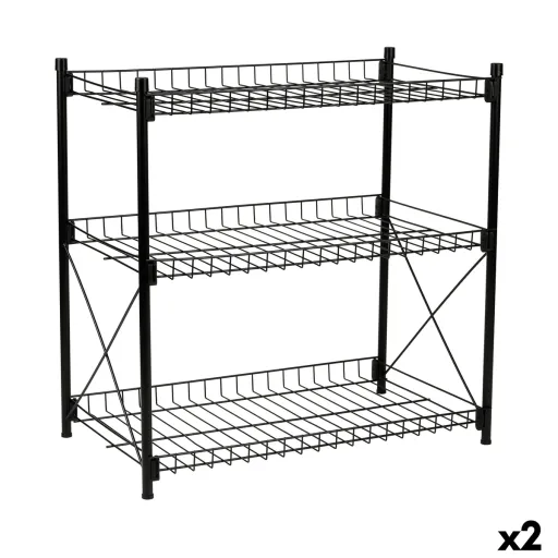 Estantes Confortime Metal 52 x 34 x 55 cm (2 Unidades)