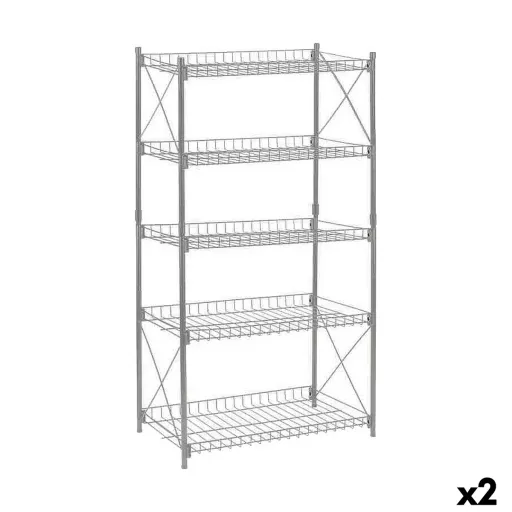 Estantes Confortime Metal 52 x 34 x 110 cm (2 Unidades)