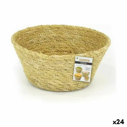 Cesta Multiusos Privilege Zostera Marina Redondo 13 x 7 cm (24 Unidades)