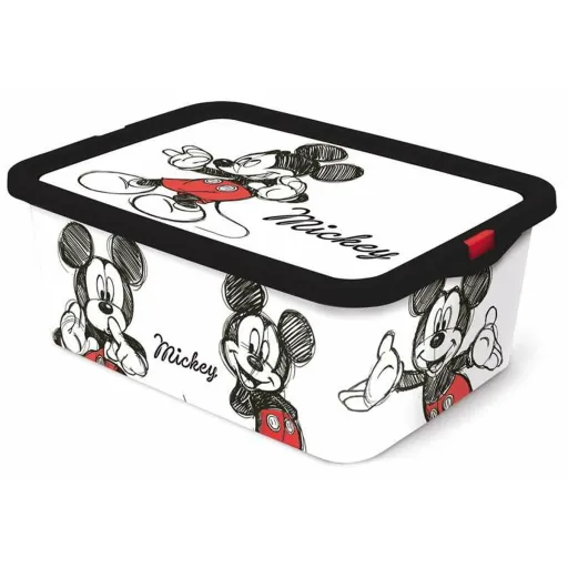 Caixa de Armazenamento Mickey Mouse Fancy 13 L Polipropileno