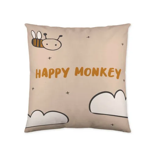 Capa de Travesseiro Popcorn Scarf Monkey (60 x 60 cm)