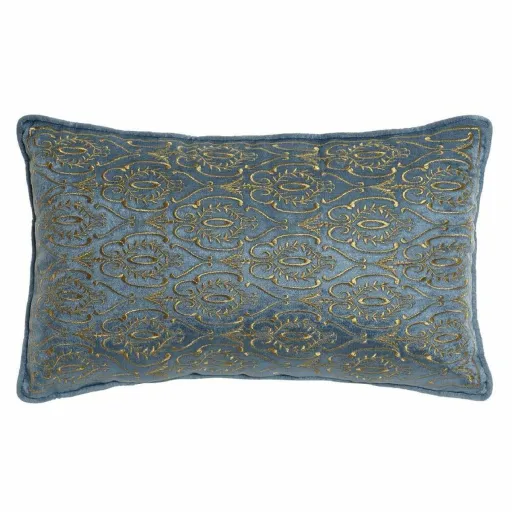 Almofada DKD Home Decor 8424001850396 Azul Dourado 50 x 10 x 30 cm