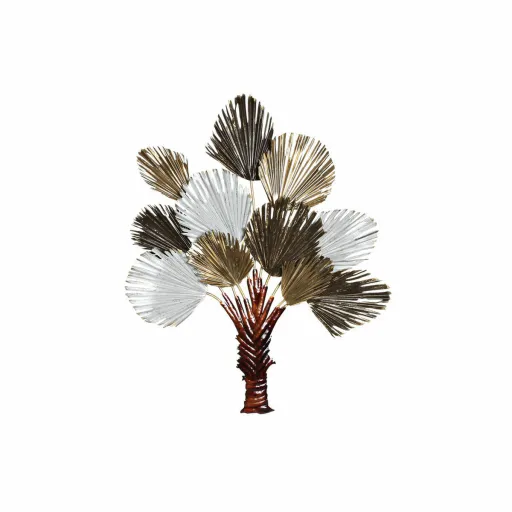 Decoração de Parede DKD Home Decor Metal Bloemen (97 x 10 x 118 cm)