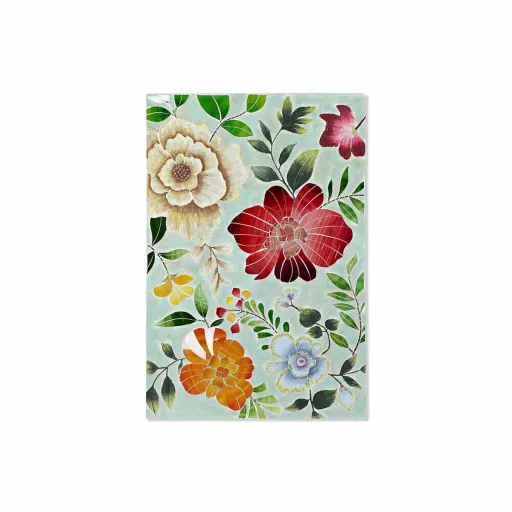 Tela DKD Home Decor Multicolor Bloemen 80 x 4 x 120 cm (1 Unidade)