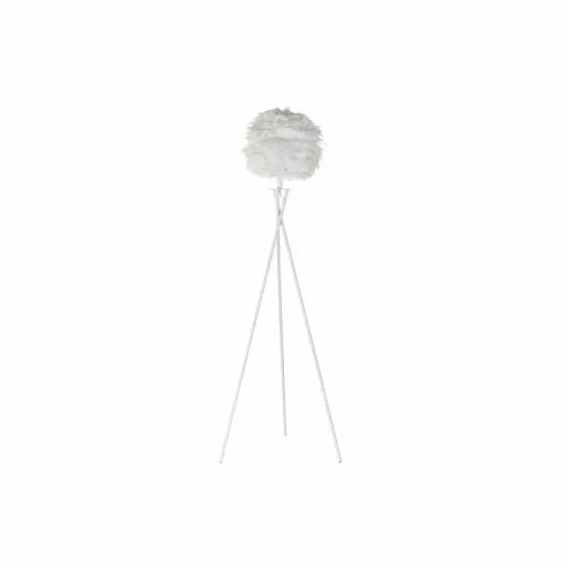 Luminária de Chão DKD Home Decor Metal Branco Pluma (40 x 40 x 150 cm)