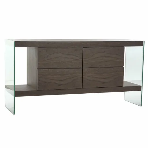 Aparador DKD Home Decor Cristal Madeira MDF (160 x 45 x 80 cm)