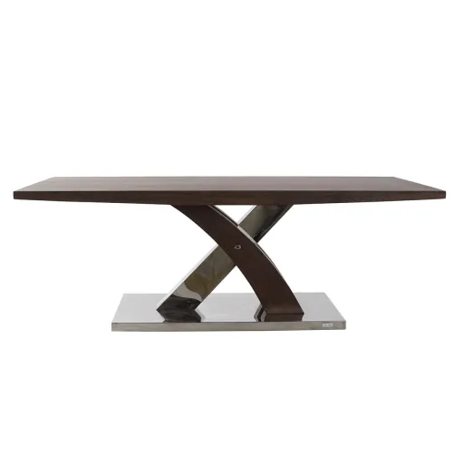 Mesa de Jantar DKD Home Decor Madeira Aço 120 x 60 x 43,5 cm