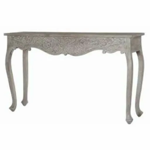 Mesa de Apoio DKD Home Decor Madeira de Mangueira (150 x 40 x 90 cm)