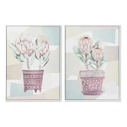 Pintura DKD Home Decor Escandinavo 53 x 4,5 x 73 cm (2 Unidades)