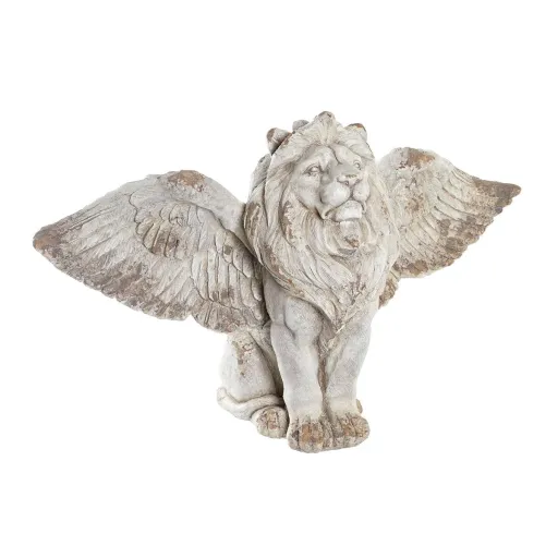 Figura Decorativa DKD Home Decor Branco Leão Neoclássico 97 x 48 x 62 cm