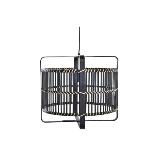 Candeeiro de Teto DKD Home Decor Preto Bambu 50 W 40 x 40 x 35 cm