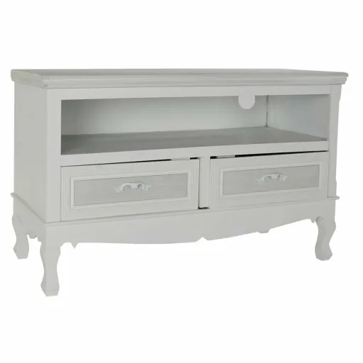 Mesa de Centro DKD Home Decor Branco Madeira Madeira MDF 100 x 42 x 61 cm