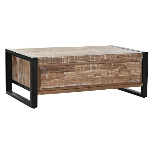 Mesa de Centro DKD Home Decor Metal Acácia (110 x 60 x 40 cm)