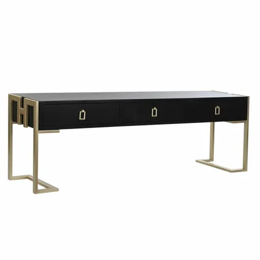 Mesa de Centro DKD Home Decor 150 x 36 x 48 cm Metal Madeira Alumínio