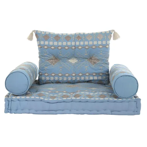 Poltrona de Jardim DKD Home Decor Azul 90 x 50 x 55 cm