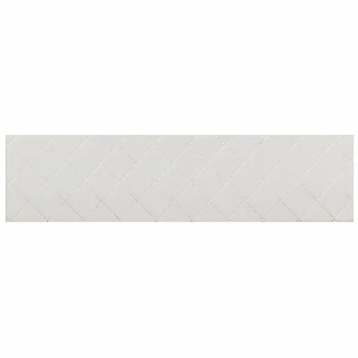 Tapete DKD Home Decor Branco Losangos Moderno (60 x 240 x 2,2 cm)