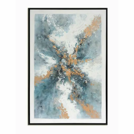 Pintura DKD Home Decor Abstrato Moderno (156 x 3,8 x 106 cm)