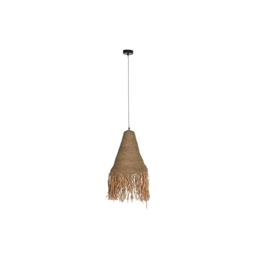 Candeeiro de Teto DKD Home Decor Natural Ferro 50 W Jute (44 x 44 x 67 cm)