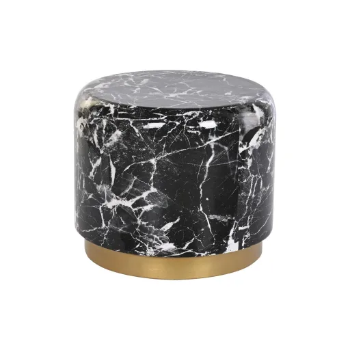 Mesa de Apoio DKD Home Decor Preto Ferro 50 x 50 x 45 cm