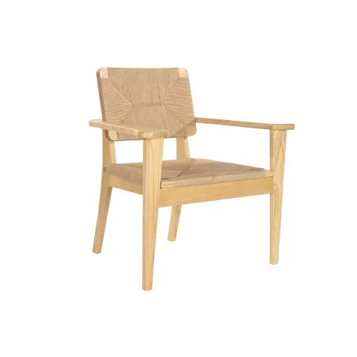 Cadeira de Sala de Jantar DKD Home Decor 67 x 47 x 84 cm 83 x 62 x 84 cm Natural