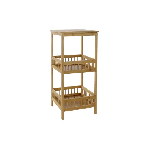 Prateleira de Casa de Banho DKD Home Decor Natural Bambu 38,5 x 39,5 x 86,5 cm