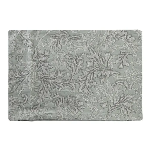 Capa de Travesseiro DKD Home Decor 60 x 1 x 40 cm Floral Verde