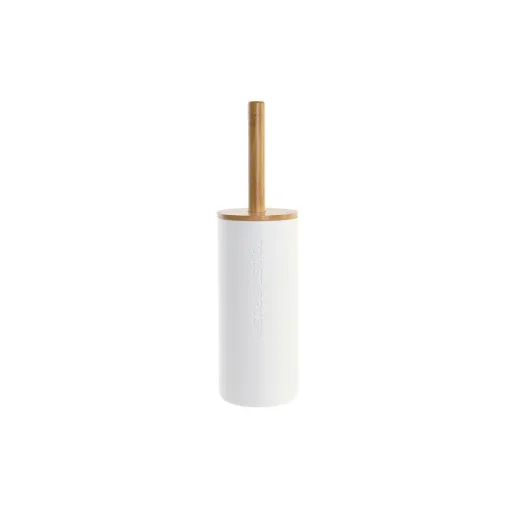 Piaçaba DKD Home Decor 9 x 9 x 35,5 cm Natural Branco Polipropileno