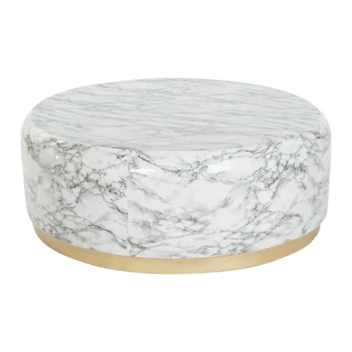 Mesa de Centro DKD Home Decor Ferro 120 x 120 x 40 cm