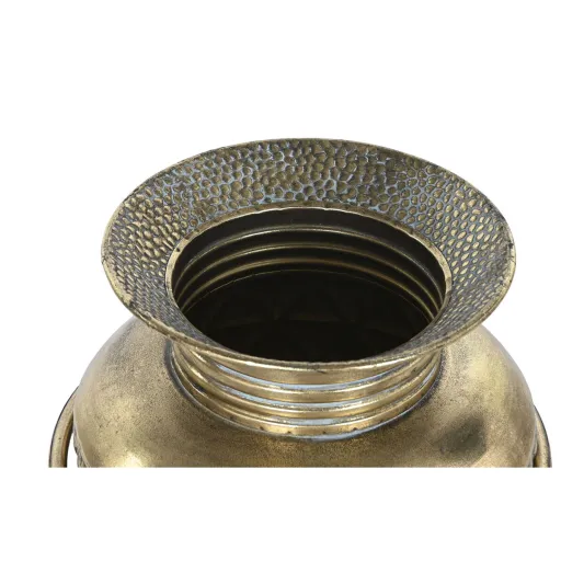 Vaso Home ESPRIT Dourado Metal 28 x 28 x 72 cm 28 x 28 x 71,5 cm