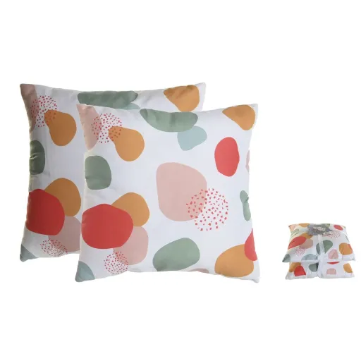 Conjunto de Almofadas Home ESPRIT Tropical 45 x 8 x 45 cm (2 Unidades)