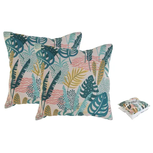 Conjunto de Almofadas Home ESPRIT Selva 45 x 5 x 45 cm (2 Unidades)