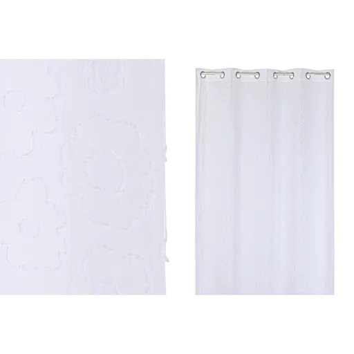 Cortina Home ESPRIT Branco 140 x 260 x 260 cm Bordado