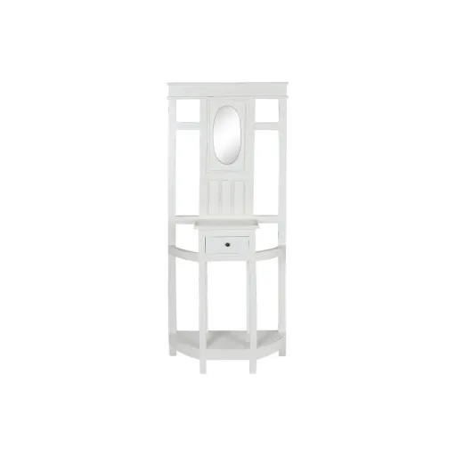 Hall de Entrada Home ESPRIT Branco Madeira 75 x 31 x 180 cm