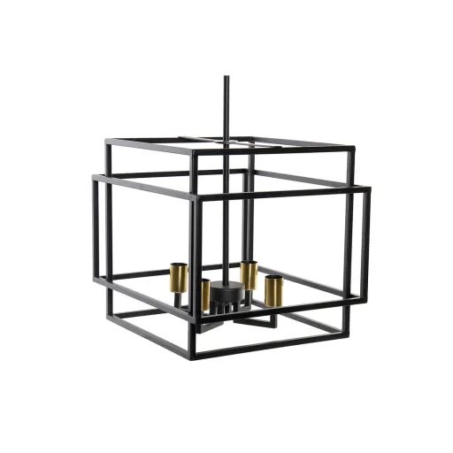 Candeeiro de Teto DKD Home Decor Preto Metal 40 W 47 x 40 x 142 cm