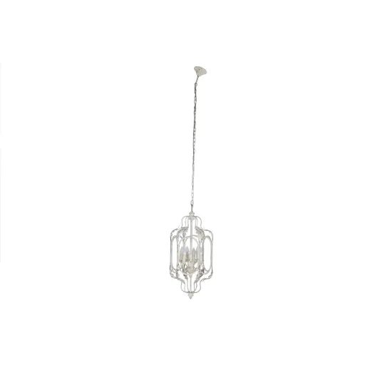 Candeeiro de Teto Home ESPRIT Branco Metal 39 x 34 x 75 cm