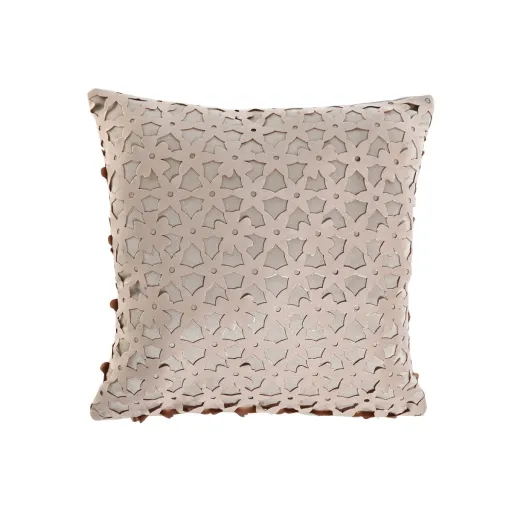 Almofada Home ESPRIT Cor de Rosa Chic 45 x 45 cm