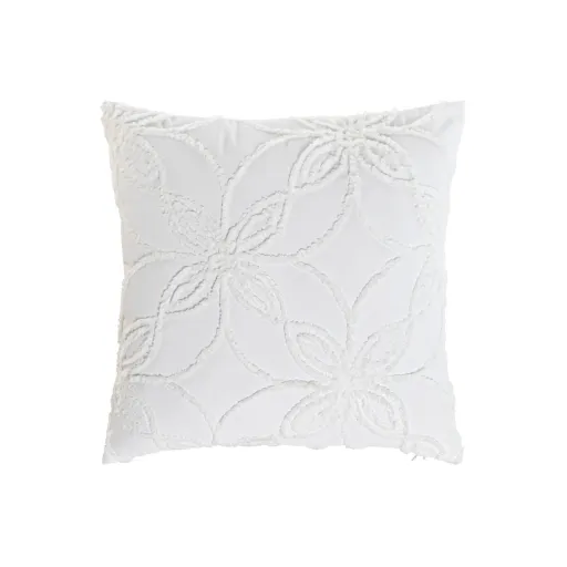 Almofada Home ESPRIT Branco 45 x 45 cm