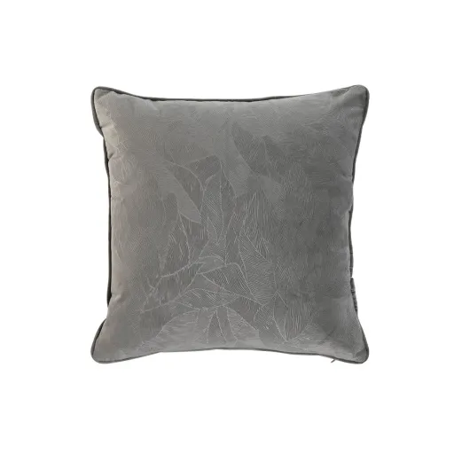 Almofada Home ESPRIT Cinzento Claro 45 x 45 cm