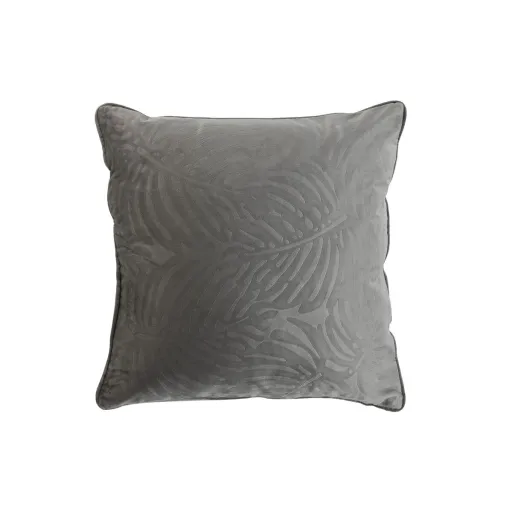 Almofada Home ESPRIT Cinzento Claro 45 x 45 cm