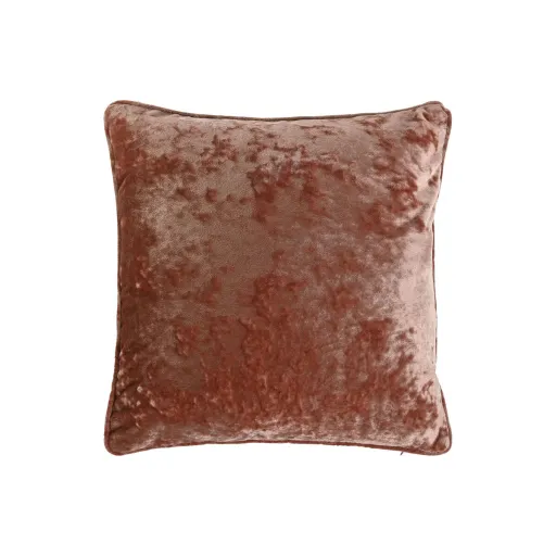 Almofada Home ESPRIT Rosa Claro 45 x 45 cm