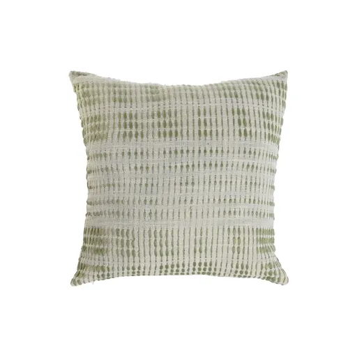 Almofada Home ESPRIT Branco Verde Cottage 45 x 45 cm